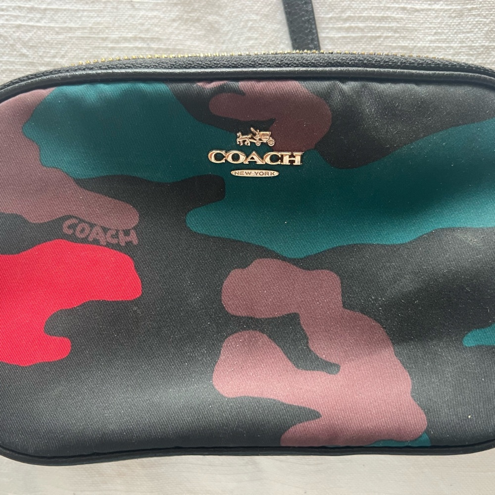 Coach Camouflage Crossbody Bag